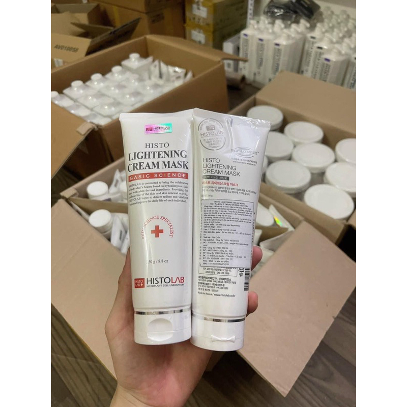 Mặt nạ ủ trắng mặt Histolab Lightening Cream