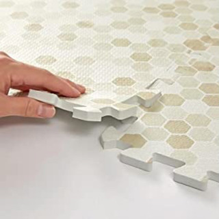 Thảm xốp vân gỗ 60x60x1cm ,62x62x1cm(1 tấm) chất liệu EVA an toàn cho trẻ