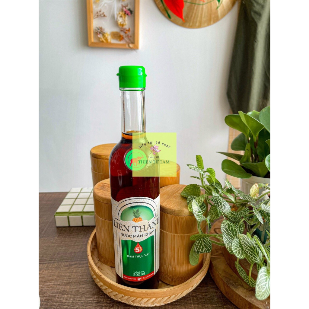 Nước Mắm Liên Thành Chai Thủy Tinh Mới Giữ Trọn Hương Vị Xưa Chai 500ml