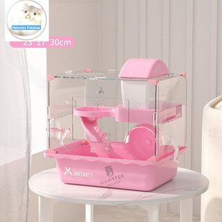 Lồng pha lê mika cho hamster hãng Jonsanty