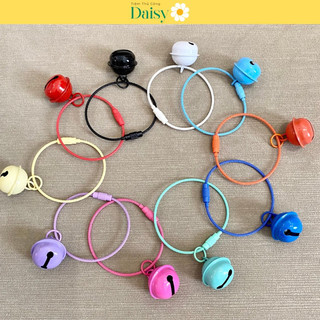 Móc Treo Khóa Xoắn Chuông Nhỏ Làm Handmade Xinh Xắn Nhiều Màu