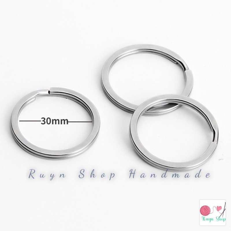 5 móc khóa trơn loại tốt dùng cho handmade