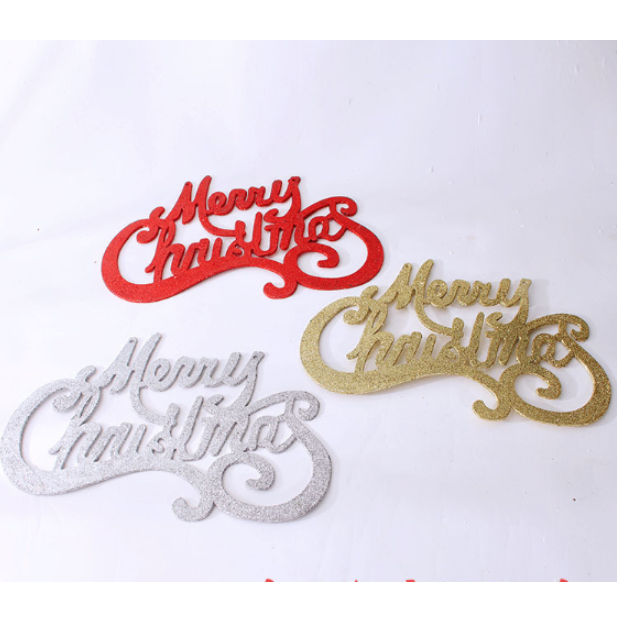 Chữ Merry Christmas CH03 Phụ Kiện Trang Trí Giáng Sinh