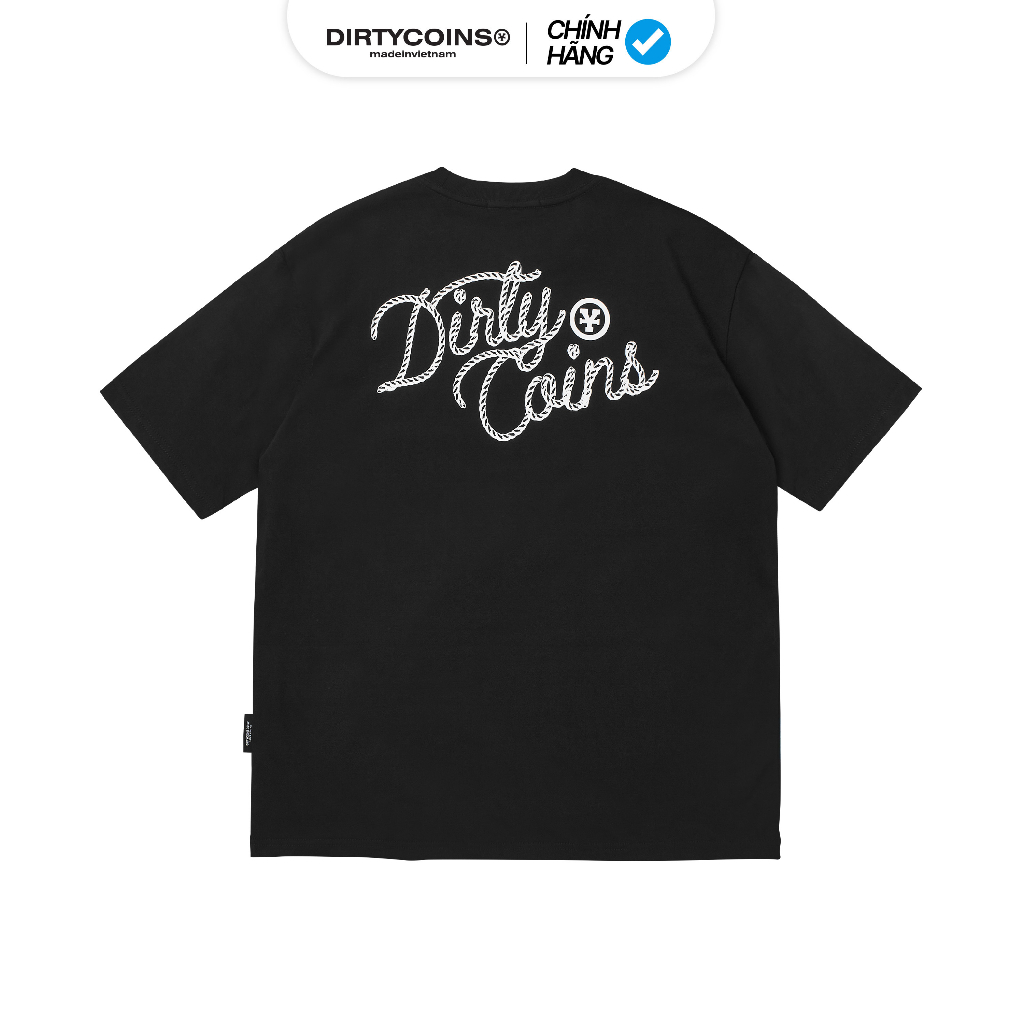 Áo Thun DirtyCoins Rope Print Regular T-shirt