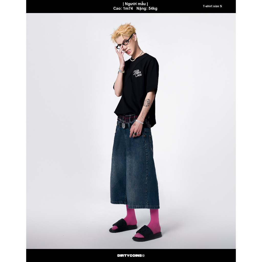 Áo Thun DirtyCoins Rope Print Regular T-shirt