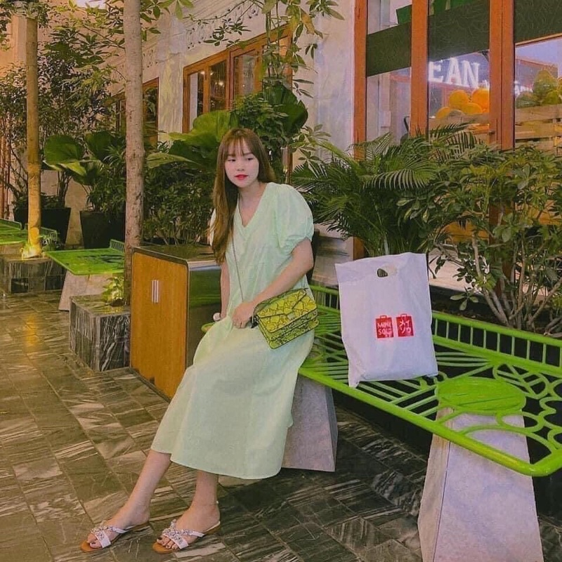 Dép lê bệt đi biển mùa hè mũi vuông quai đính đá Za.ra full box quai mảnh Ailee 9023