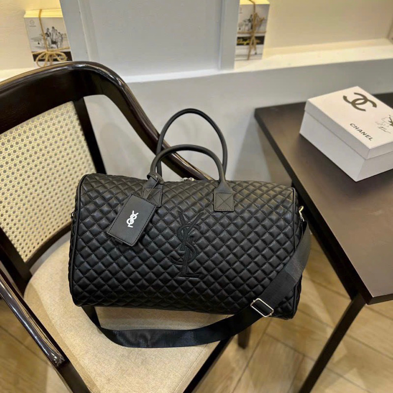 Túi du lịch i ét eo thêu logo tag treo hàng cao cấp size 30x50cm