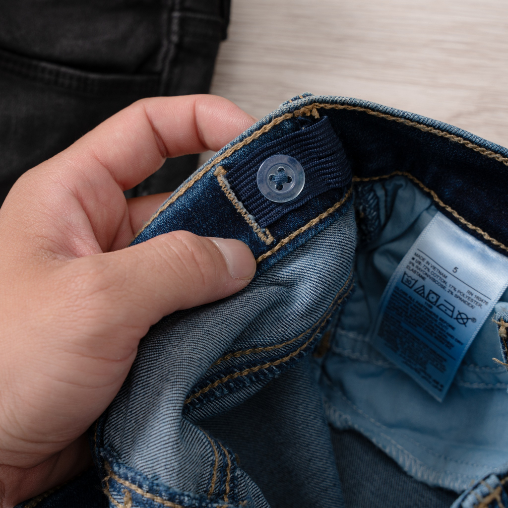 Quần jean dài cho bé gái size từ 15kg đến 55kg form dáng skinny, chất jean co giãn mềm mịn thoải mái có 5 màu