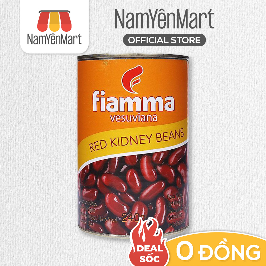 Đậu đỏ Fiamma (400gr) - Nam Yên Mart