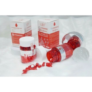 [ Mẫu mới cao cấp ] 9 Vitamin Tăng Cân TP Thái Lan PLUS +++ ( Có check mã vạch sản phẩm chính hãng )