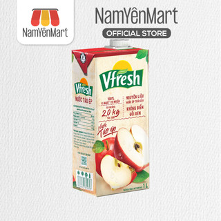 Nước táo ép vfresh 1 lít - nam yên mart