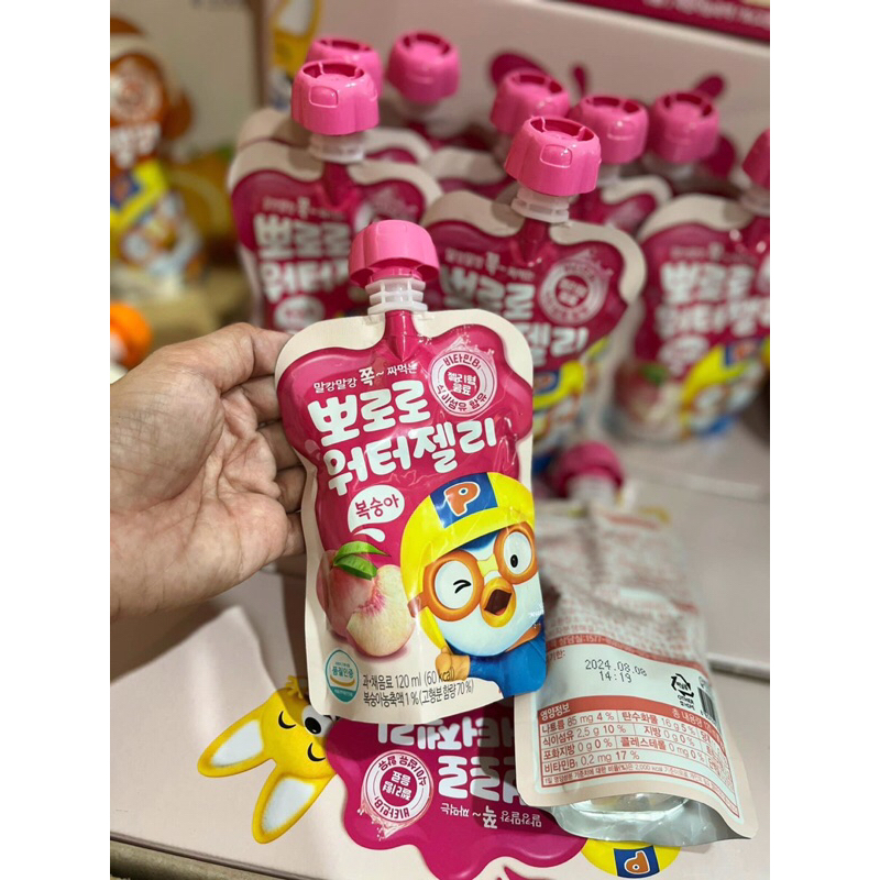 Nước Thạch Trái Cây Paldo Pororo Hàn Quốc dạng túi