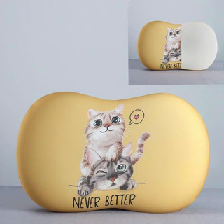 Gối Cao Su Non Bụng Mèo size 30x50cm , có nhiều màu lựa chọn