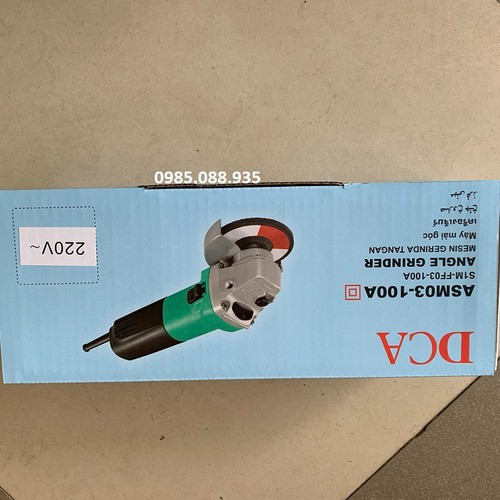710W MÁY MÀI GÓC DCA ASM03-100A chính hãng - máy mài 6-100 DCA