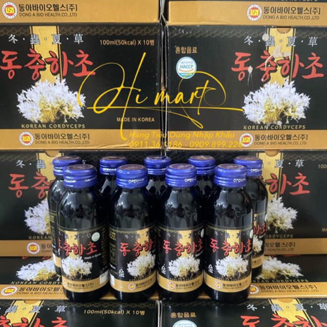 Đông trùng hạ thảo (hộp 10 chai) HQ