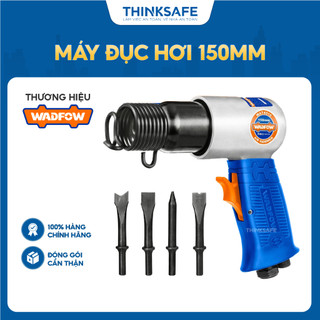 Máy đục hơi Wadfow WAT4515 búa khí nén 150mm loại tròn áp suất khi 90psi khí thải phía trước không kèm đầu nối nhanh