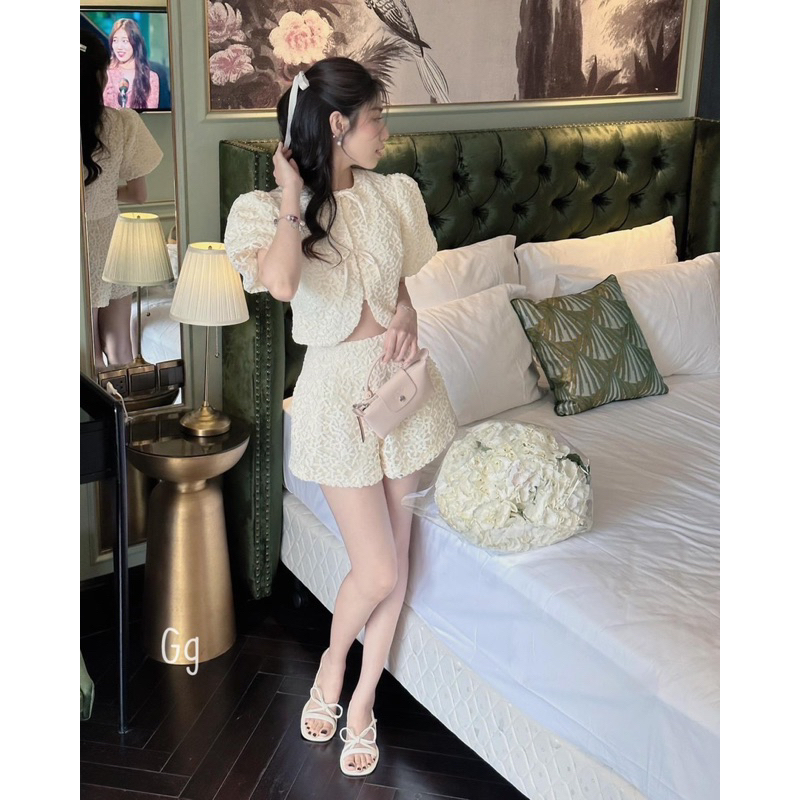 SET XỐP REN QUẢNG CHÂU SIÊU ĐẸP HÌNH THẬT