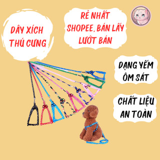Dây xích yếm ngực chó mèo