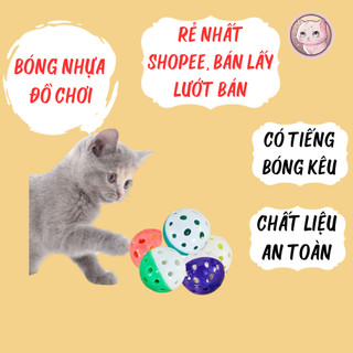 Bóng đồ chơi có chuông cho mèo