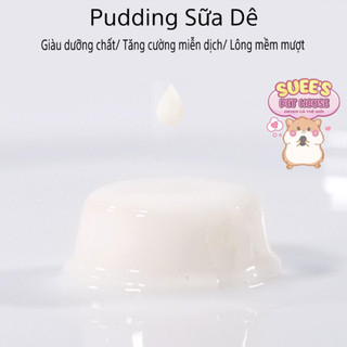 〖SẴN〗𝐁𝐔𝐂𝐀𝐓𝐒𝐓𝐀𝐓𝐄 Pudding Sữa Dê Cho Hamster, Thỏ, Bọ, Nhím, Bò Sát