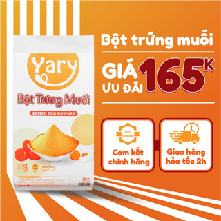 Gói 1Kg Bột Trứng Muối Yary Thơm Ngon Làm Bánh, Lắc Khoai Tây Chiên, Gà Rán, Làm Sốt Hải Sản
