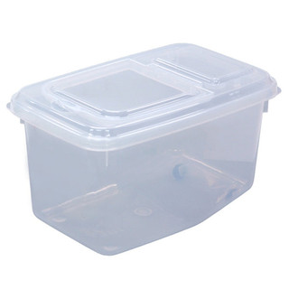 Thùng đựng gạo nắp lật thông minh 5kg daiso japan 31x20x18,6cm