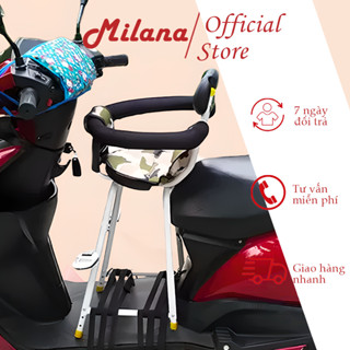 Ghế Cho Bé Ngồi Xe Máy, Ghế Trước Đi Xe Ga, Xe Số, Xe Đạp Điện, Có Vòng Bảo Vệ Bé, An Toàn Cho Trẻ Lead,Vision,Vespa, SH