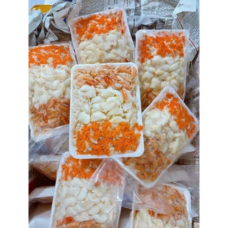 Combo 500gr THỊT GHẸ BÓC SẴN(CÀNG NGOE, ĐÙI, GẠCH) (giao tphcm)