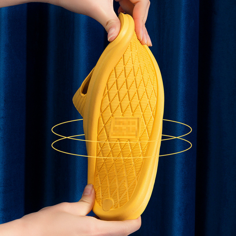 Dép nhựa đi trong nhà nam nữ chống trơn trượt nhựa EVA siêu nhẹ cực êm chân 3Fashion - 3190W