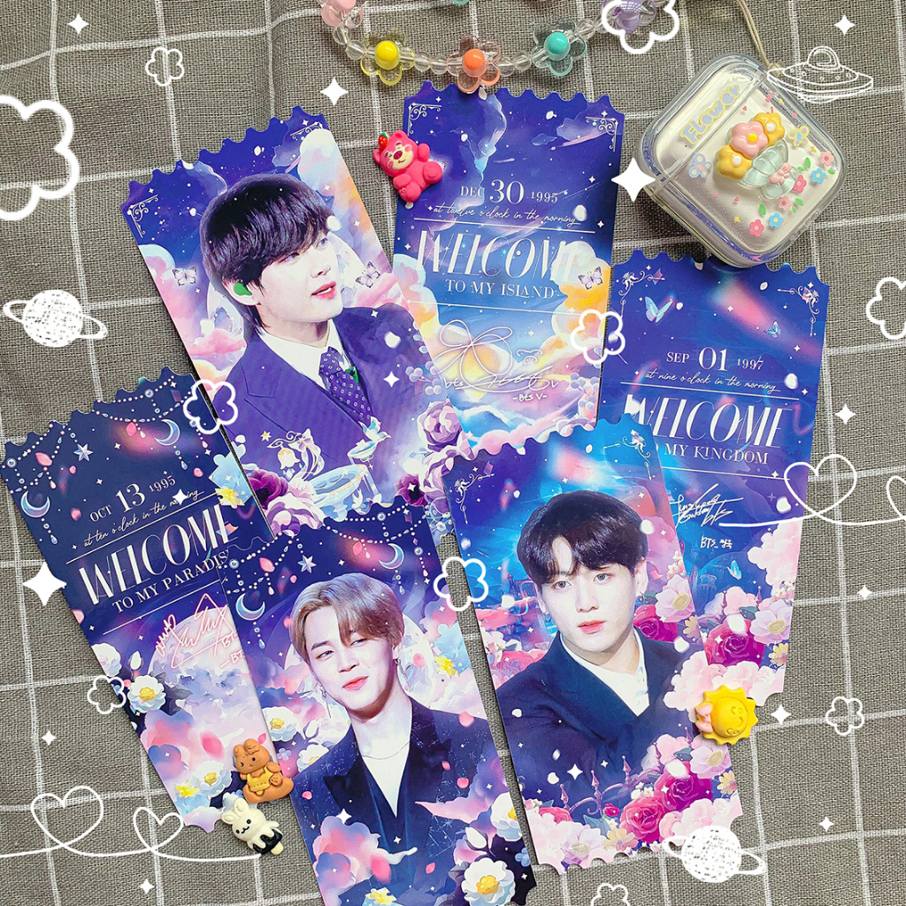 TICKET/VÉ Maknae line BTS cán bóng