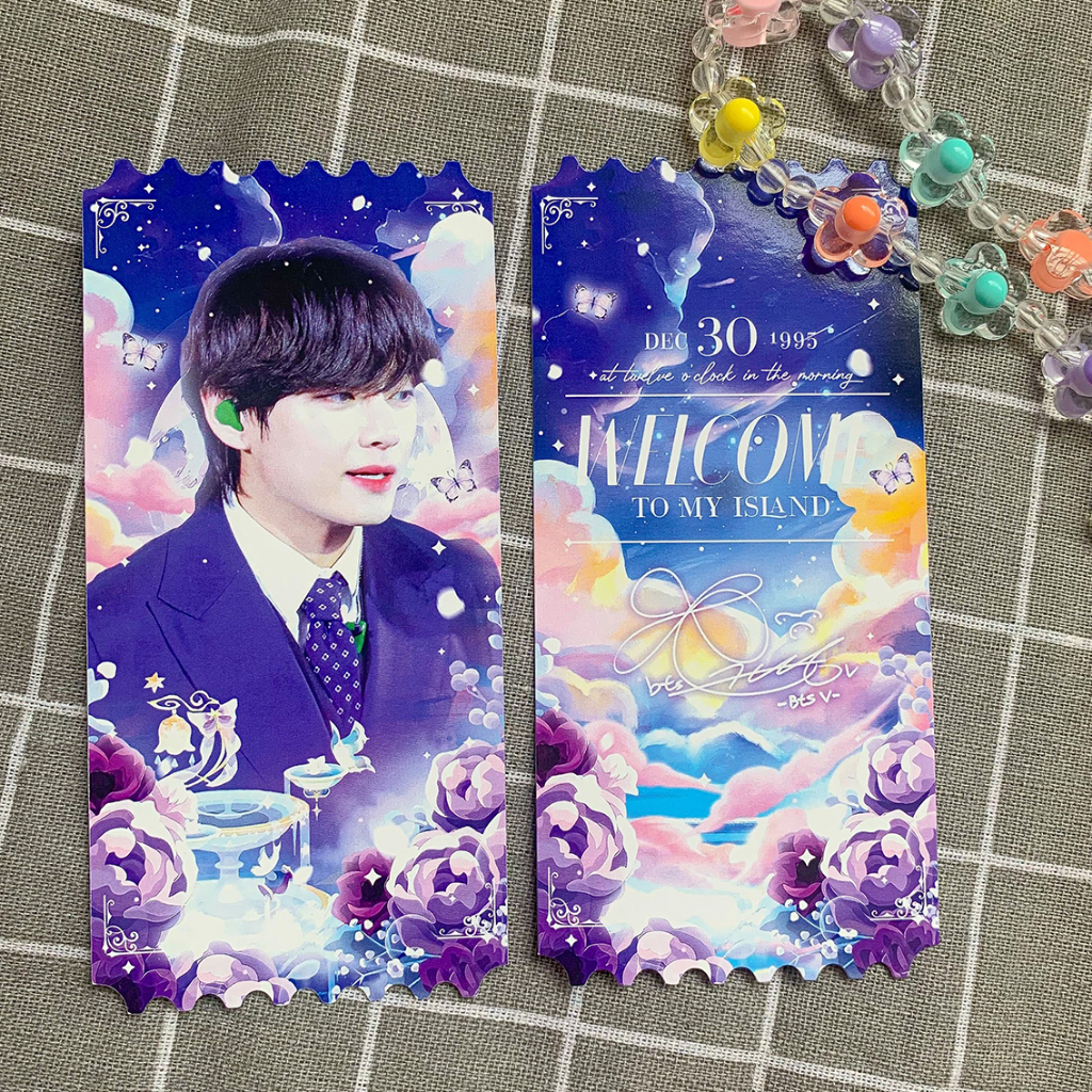 TICKET/VÉ Maknae line BTS cán bóng