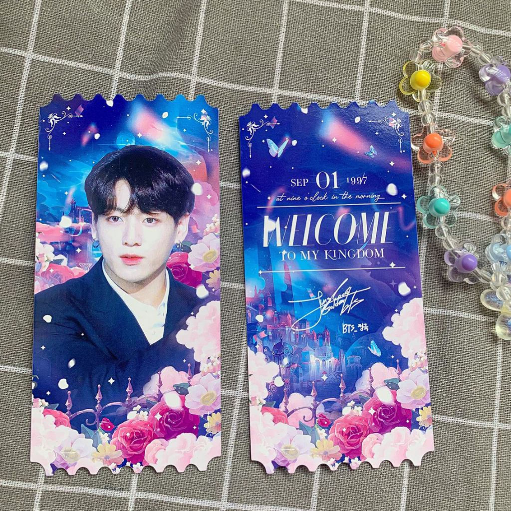 TICKET/VÉ Maknae line BTS cán bóng