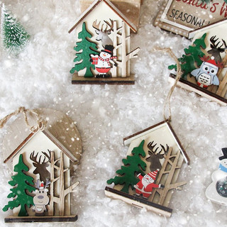  Phụ Kiện Treo Noel Nhà Hai Mái GT20 Phụ Kiện Decor Trang Trí Noel Giáng Sinh 