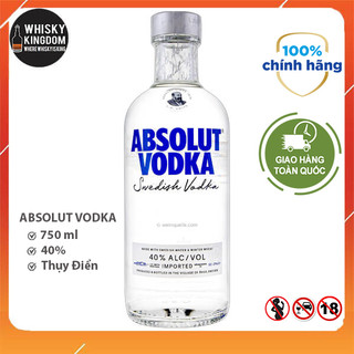 Vodka absolut 700ml làm nguyên liệu pha chế