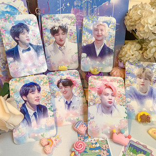 Photocard unoff bts cán bóng