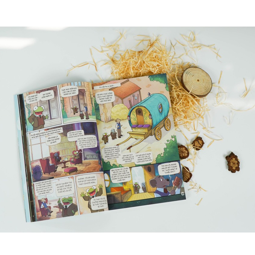 Sách thiếu nhi - Gió qua rặng liễu - Graphic Classics - The Wind in the Willows