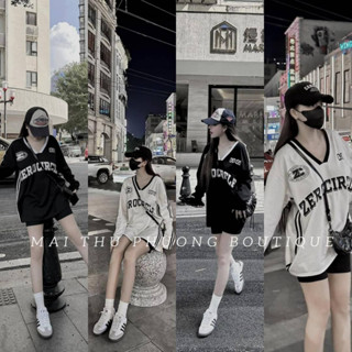  Set Bộ Đồ Nữ Áo Phông Áo Thun Nữ Dài Tay Dáng Thụng Quần Đùi Cotton 40-70KG mẫu SETZEROQDUI . TP306 