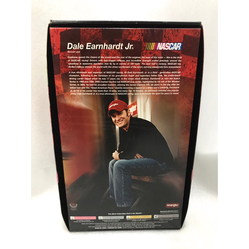 Búp bê Barbie nascar