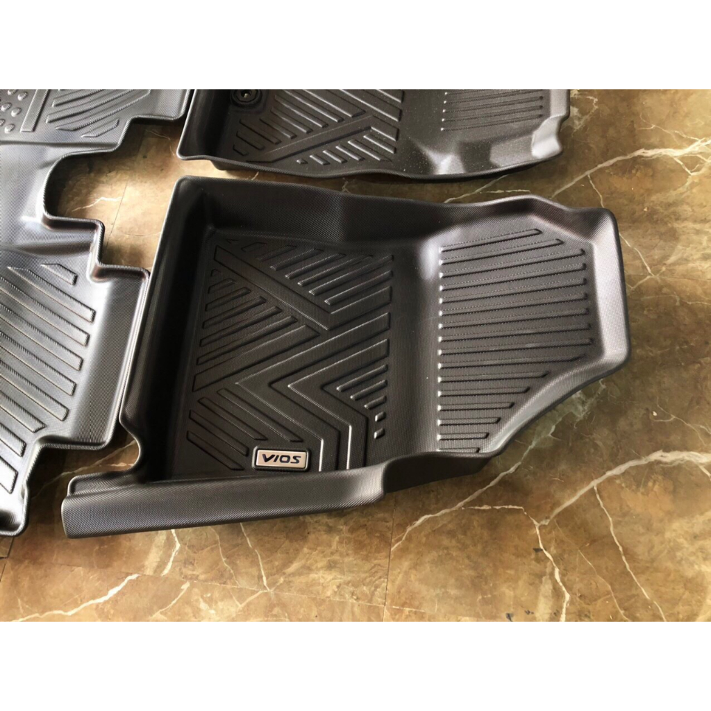 Thảm sàn nhựa TPV 5D Vios 2019,2020,2021,2022