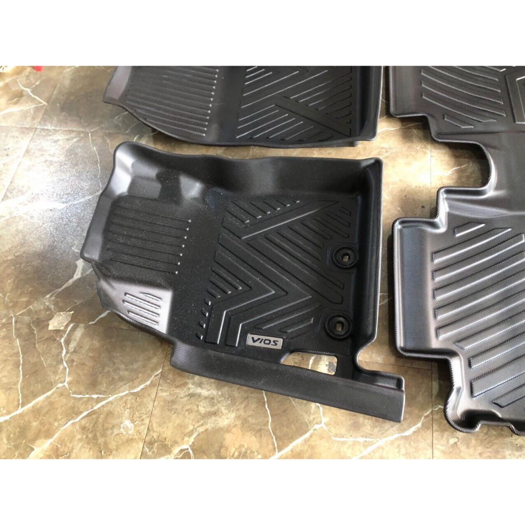 Thảm sàn nhựa TPV 5D Vios 2019,2020,2021,2022