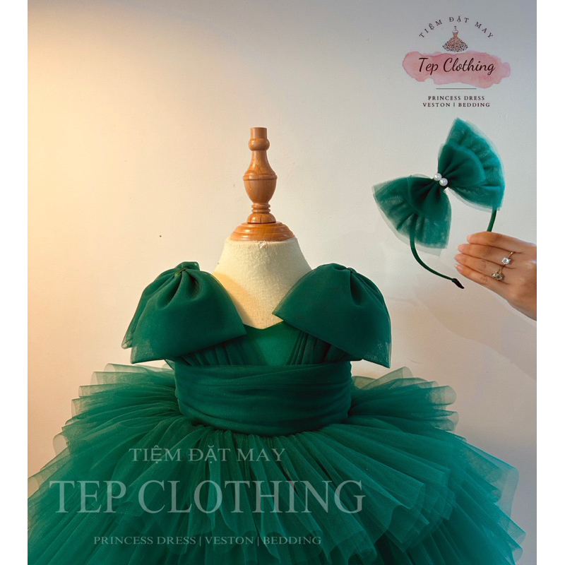𝐋𝐀𝐕𝐈𝐓𝐀 Đầm Công Chúa Thiết Kế Cho Bé by Tep Clothing