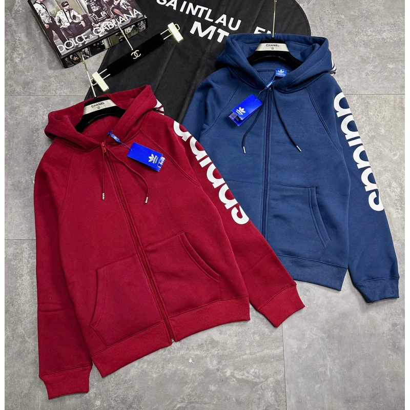 Áo Khoác Hoodie Có Mũ Bản A ĐI ĐÁT 3 Màu Chất Len Quảng Châu