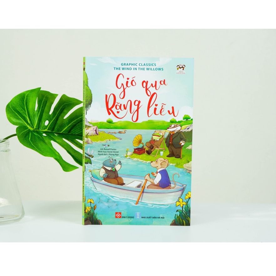 Sách thiếu nhi - Gió qua rặng liễu - Graphic Classics - The Wind in the Willows