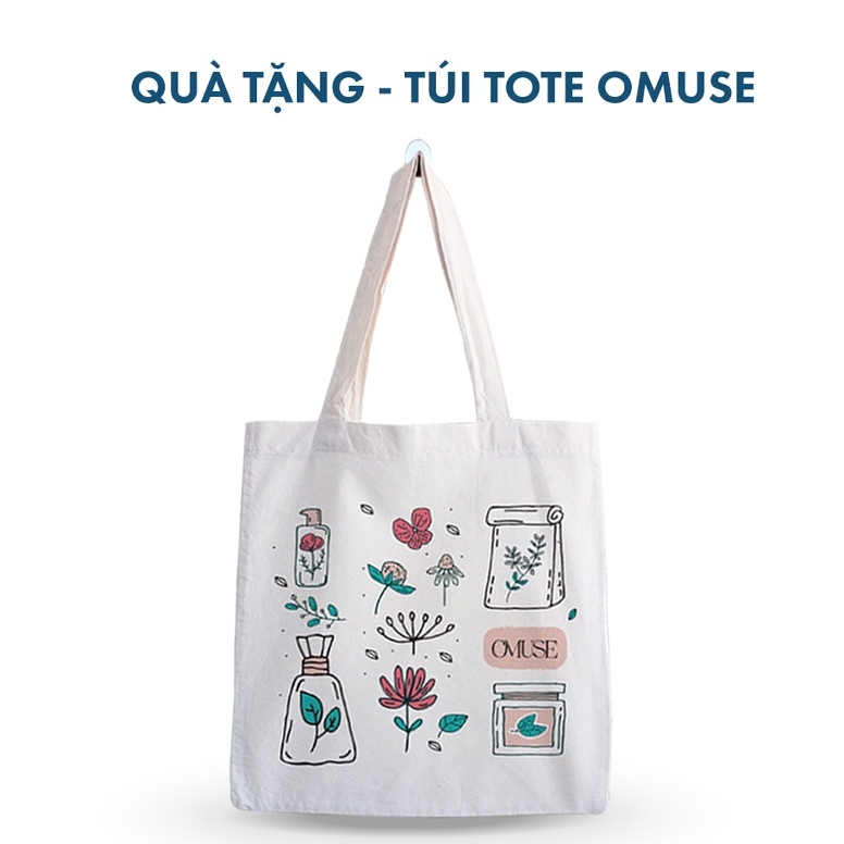 Quà tặng Túi Tote OMUSE vải canvas dễ thương