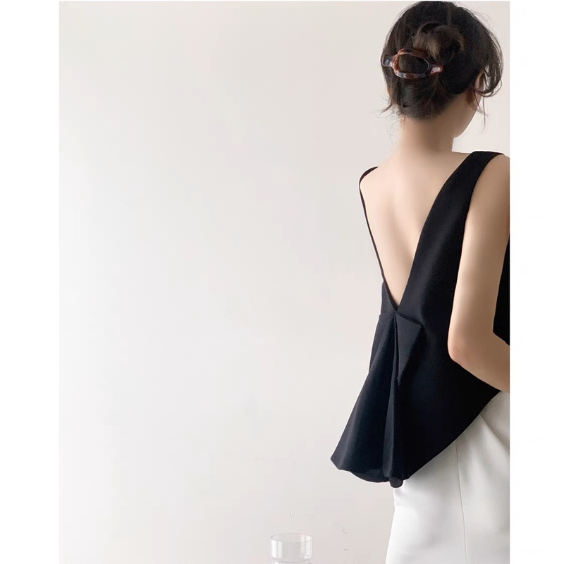 Áo sơ mi ulzzang khoét lưng