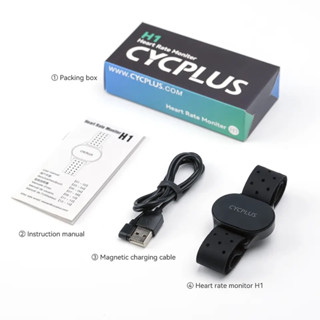  Dây đo nhịp tim Cycplus H1   Vòng đeo cổ tay   Bluetooth 4.0 Ant + Wileress Sensor   Phụ kiện xe đạp 