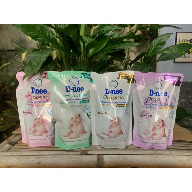 HÀNG THÁI LAN - Nước Xả Vải Trẻ Em D-NEE ORGANIC 500ml - MẪU MỚI