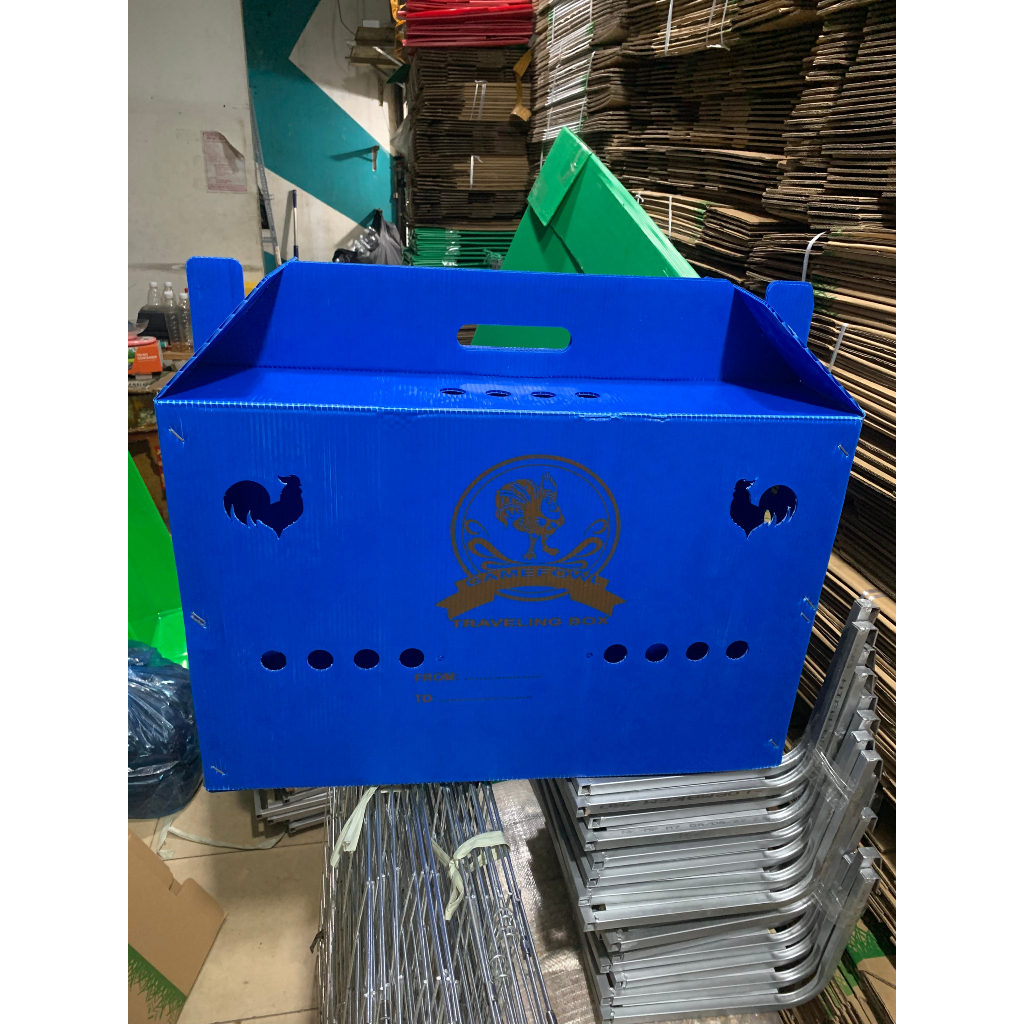 Thùng nhựa gà nòi ngủ