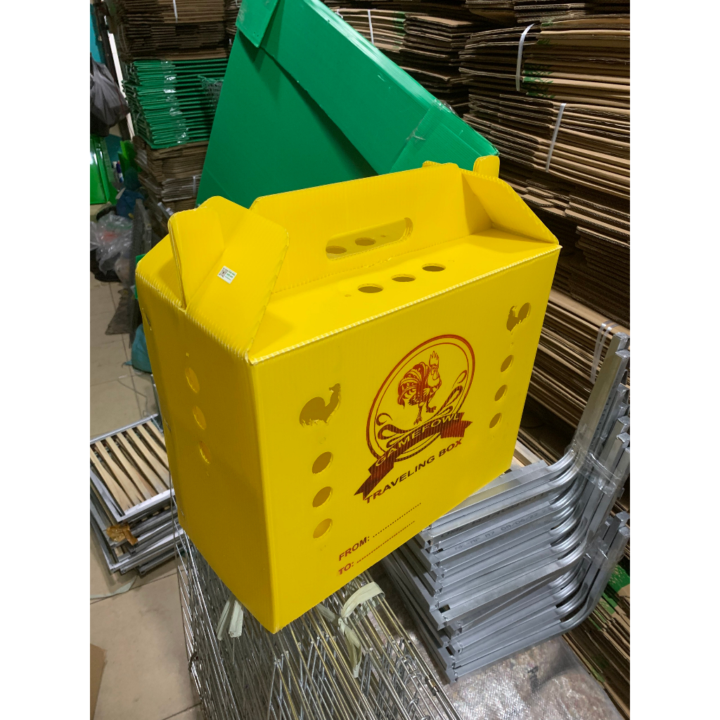 Thùng nhựa gà tre ngủ