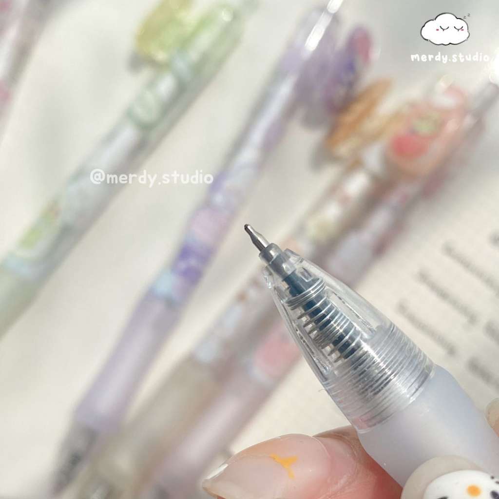 Bút gel Inmorning Boba Tea ngòi 0.5mm thanh cài đính charm